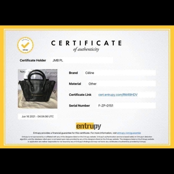 Authentic Celine Luggage Nano - Picture 2 of 14